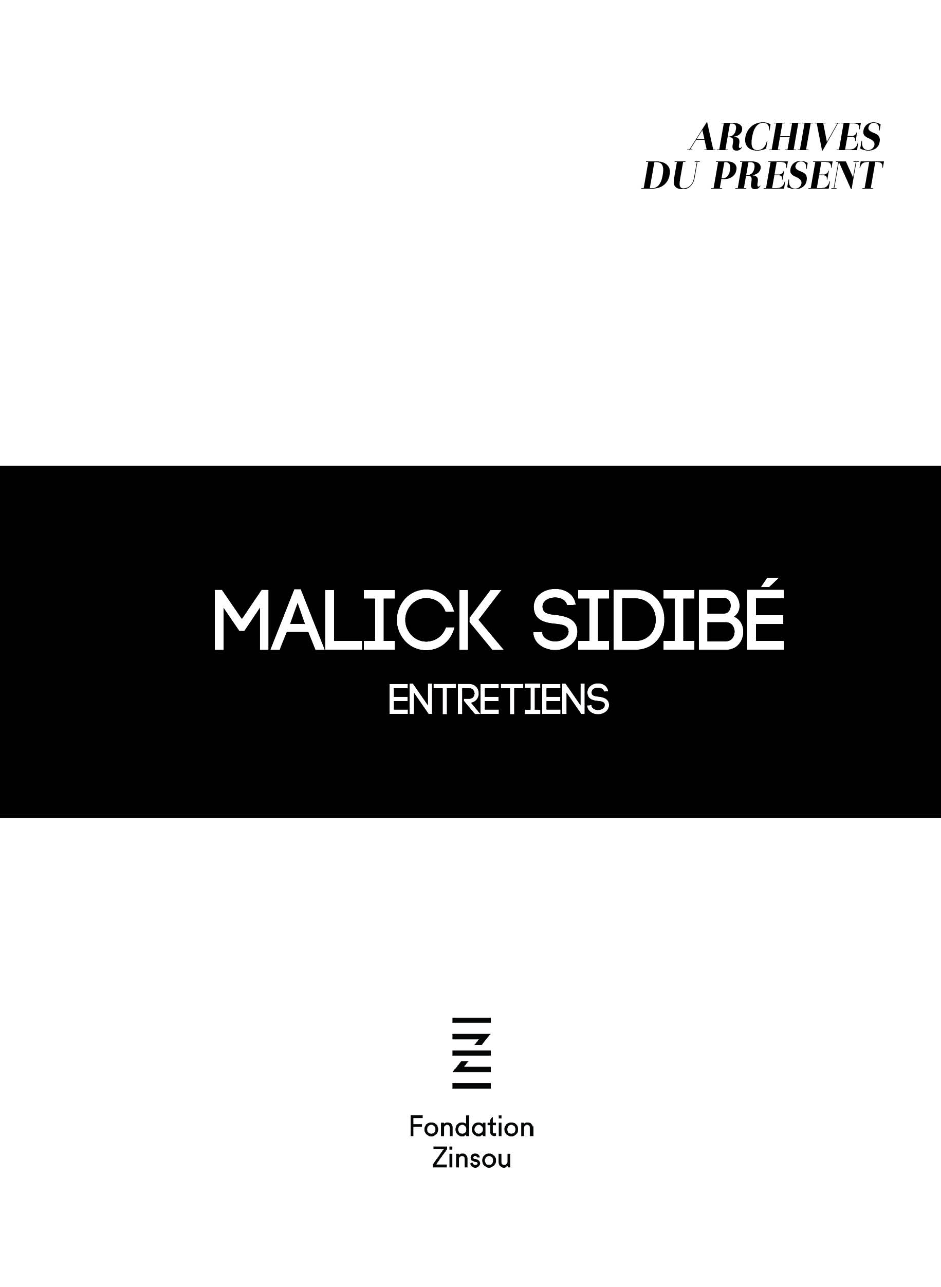 Archives du Présent-Malick Sidibé © Fondation Zinsou